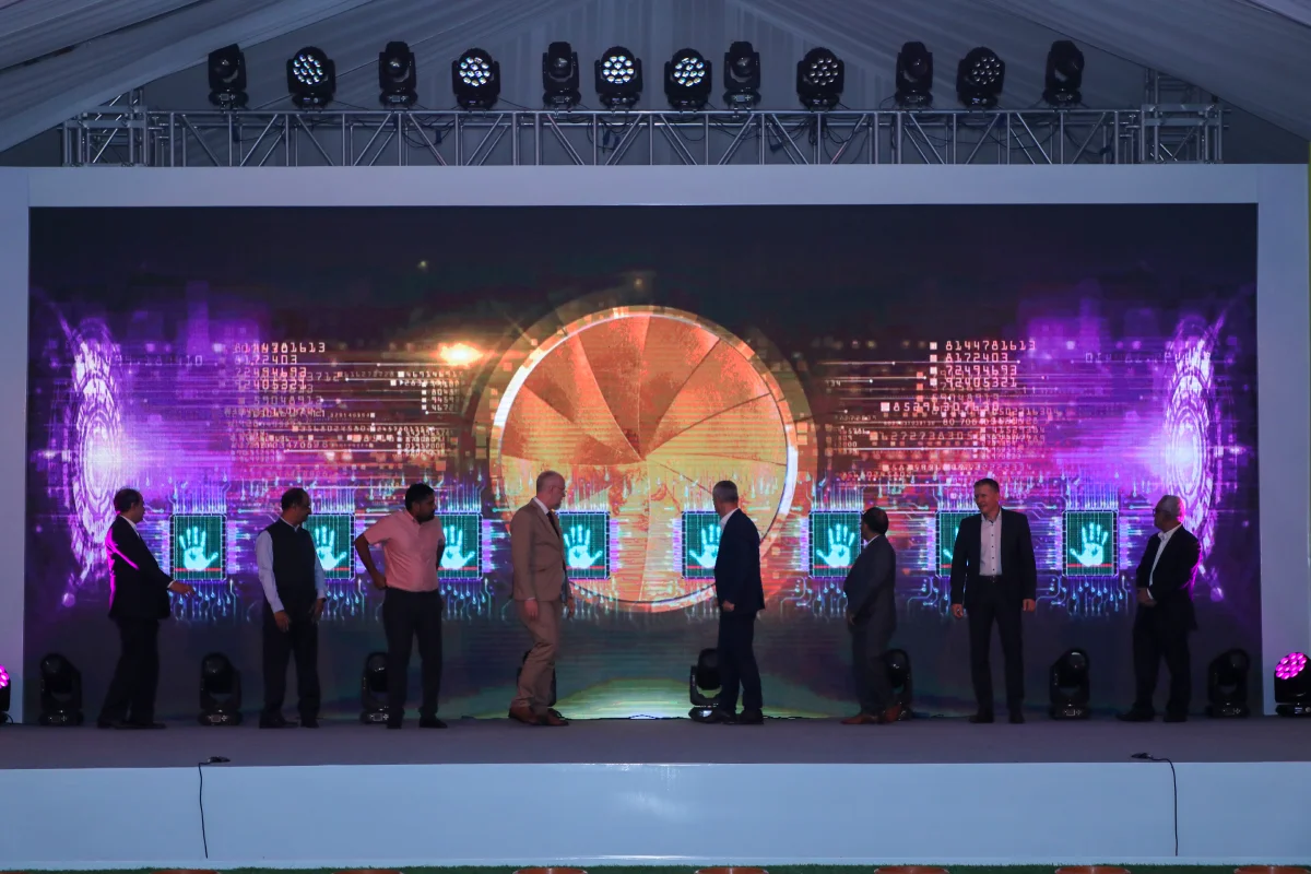 Panel discussion on stage
