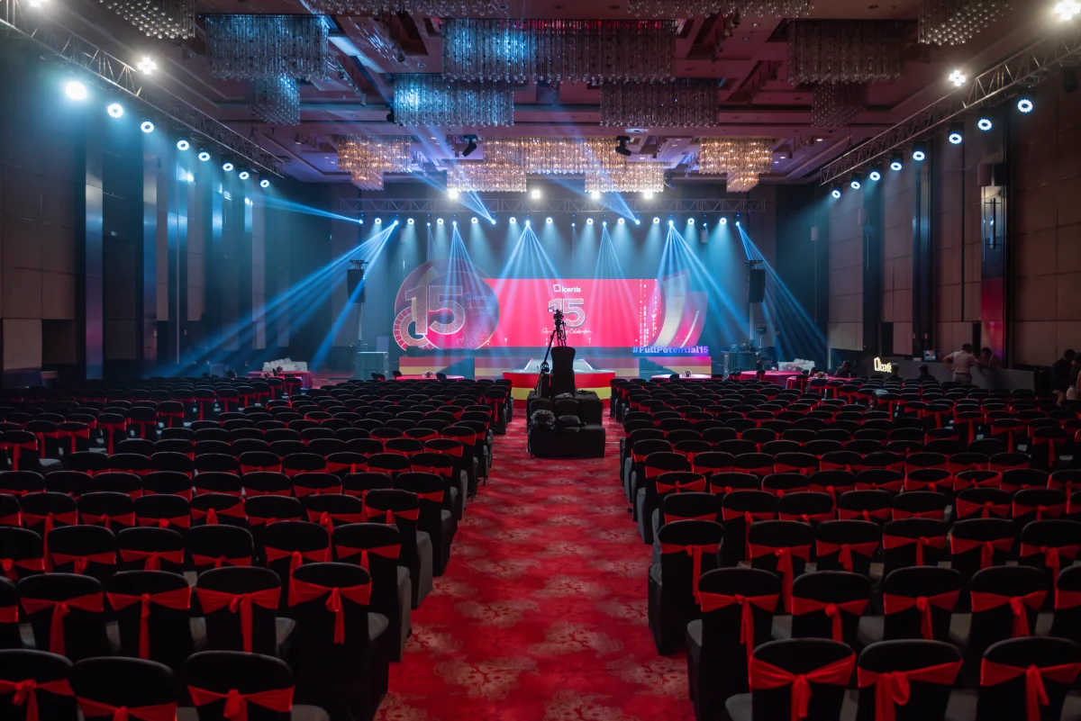 Large stadium event