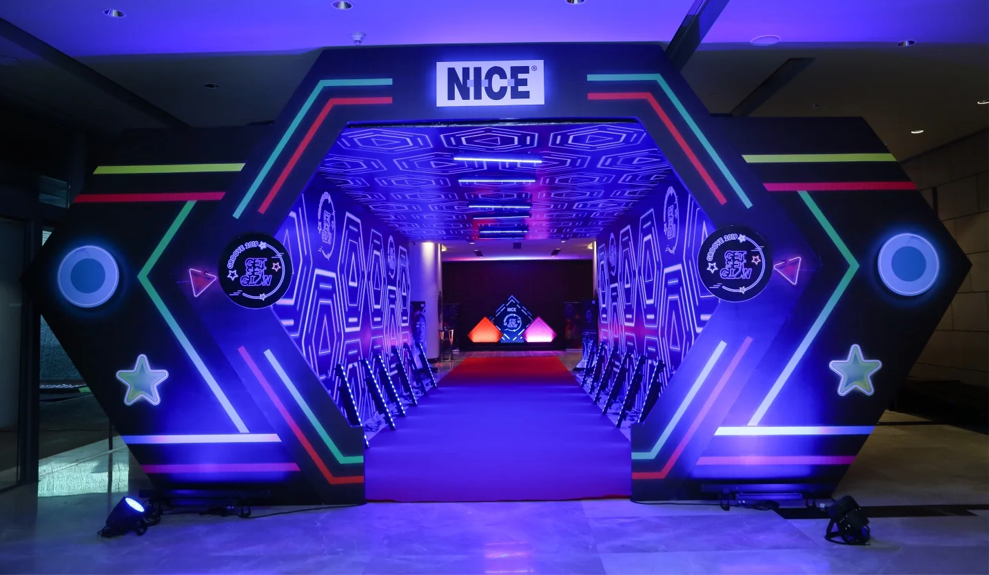 Corporate event stage